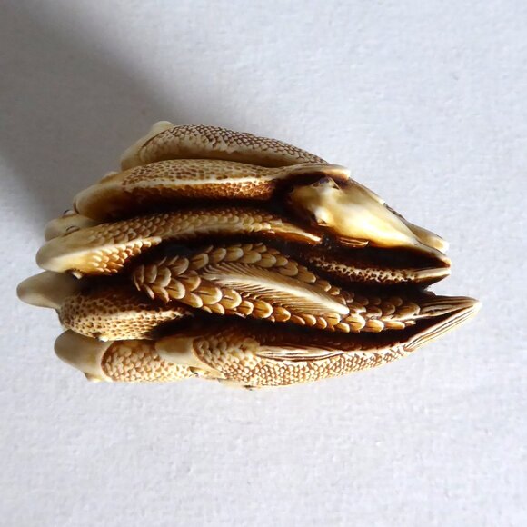 RETIRED 1993 HARMONY KINGDOM JEST BOX SCHOOL’S OUT FISH LIDDED TRINKET BOX - Picture 9 of 11